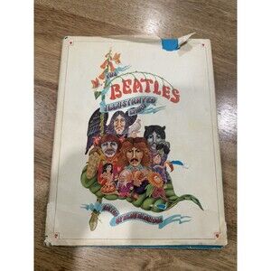 The Beatles Illustrated Lyrics Book- By Alan Aldridge 1st‎ Amer Ed, 2nd Impress.